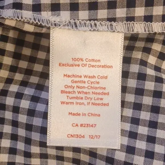 Talbots The Opra Magazine Collection Checkered Top. Size XL - Picture 11 of 13